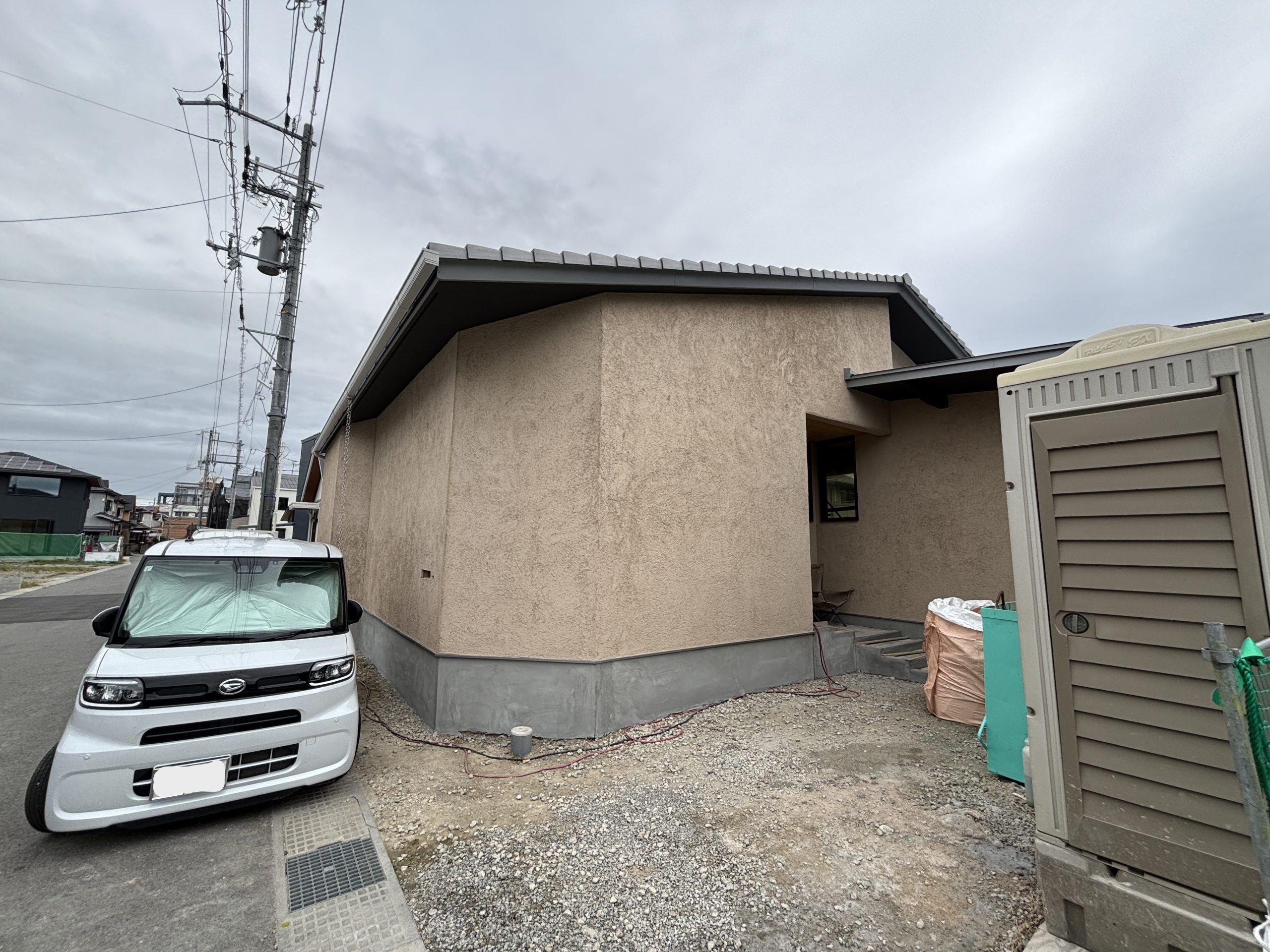 姫路市F様邸　大工工事終盤へ。