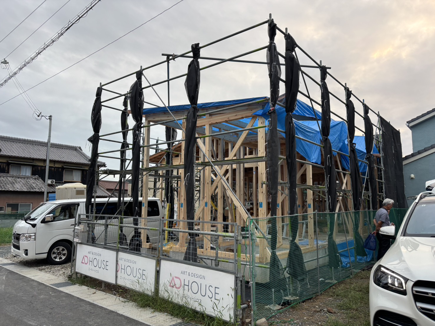 姫路市O様邸上棟しました